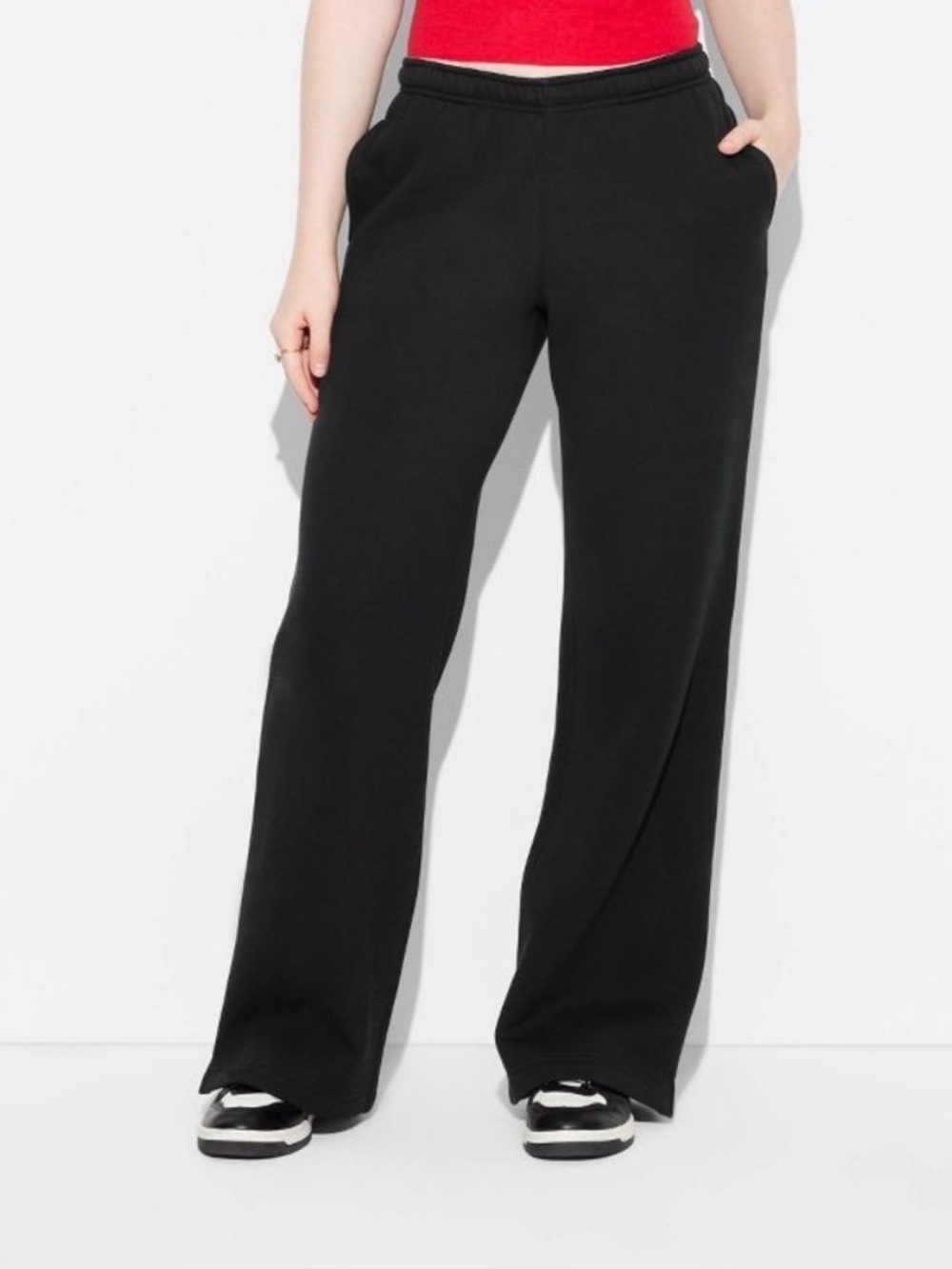 Wild Fable Women's High Rise Straight Leg Sweatpants XXS